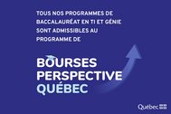 Bourses Perspective Québec Faculté des sciences et de génie Université Laval